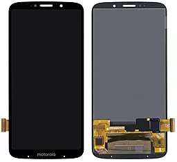 Дисплей Motorola Moto Z3, Moto Z3 Play (XT1929) з тачскріном, оригінал, Black