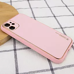 Чехол Epik Кожаный чехол Xshield Apple iPhone 12 mini  Pink - миниатюра 2