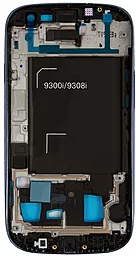 Рамка дисплея Samsung Galaxy S3 Duos I9300i Blue - миниатюра 2