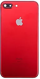 Задняя крышка корпуса Apple iPhone 7 Plus со стеклом камеры Original Red - фото Задняя крышка корпуса Apple iPhone 7 Plus со стеклом камеры Original Red