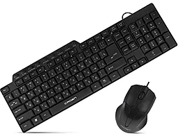Комплект (клавіатура+мишка) Crown CMMK-520В Black