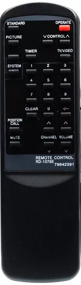 Пульт для телевизора NEC RD-1078E - фото 1