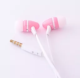 Навушники Florence M-105 white-pink - мініатюра 2