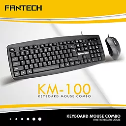 Комплект (клавиатура+мышка) Fantech KM100 - миниатюра 7
