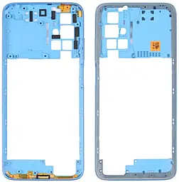 Рамка корпусу Xiaomi Redmi 10 Prime / Redmi 10 Prime 2022 Sea Blue - фото Рамка корпусу Xiaomi Redmi 10 Prime / Redmi 10 Prime 2022 Sea Blue