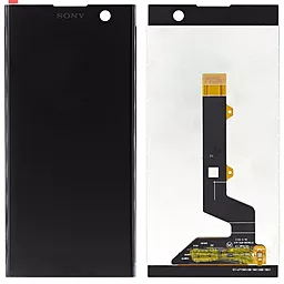Дисплей Sony Xperia XA2 (H3113, H3123, H3133, H4113, H4133) с тачскрином, оригинал, Black