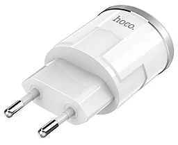 Сетевое зарядное устройство Hoco С37А Charger 1 USB 2.4A White - миниатюра 3