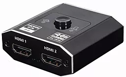 Відео спліттер Cablexpert HDMI 1x2 v2.0 4k 60hz black (DSW-HDMI-21)