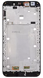 Рамка дисплея Asus Zenfone Max (ZC550KL) Original - снят с телефона Black