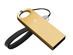 Флешка Transcend JetFlash 520 8GB (TS8GJF520G) Gold - фото Флешка Transcend JetFlash 520 8GB (TS8GJF520G) Gold
