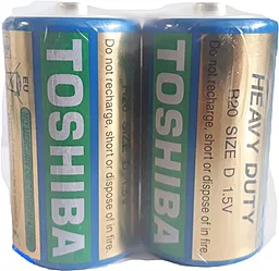 Батарейки Toshiba D / R20 2шт - фото Батарейки Toshiba D / R20 2шт