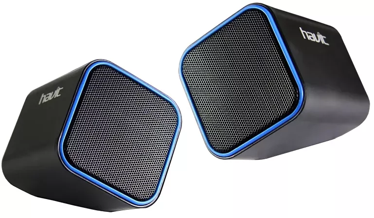 Колонки акустические Havit HV-SK473 Black/Blue - фото 2