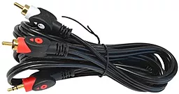 Аудио кабель TCOM Aux mini Jack 3.5 mm - 2хRCA M/M Cable 5 м black - миниатюра 2 Аудио кабель TCOM Aux mini Jack 3.5 mm - 2хRCA M/M Cable 5 м black - миниатюра 2