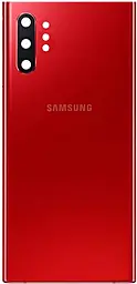 Задняя крышка корпуса Samsung Galaxy Note 10 N970F со стеклом камеры, Original Aura Red - фото Задняя крышка корпуса Samsung Galaxy Note 10 N970F со стеклом камеры, Original Aura Red