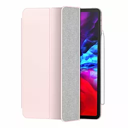Чехол для планшета Baseus Simplism Magnetic Leather Case для Apple iPad Pro 12.9" 2018, 2020, 2021 Pink (LTAPIPD-FSM04) - фото Чехол для планшета Baseus Simplism Magnetic Leather Case для Apple iPad Pro 12.9" 2018, 2020, 2021 Pink (LTAPIPD-FSM04)