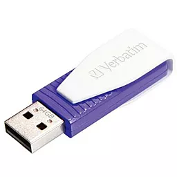 Флешка Verbatim 64GB STORE'N'GO SWIVE USB 2.0 (49816) Violet - фото Флешка Verbatim 64GB STORE'N'GO SWIVE USB 2.0 (49816) Violet