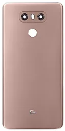 Задня кришка корпусу LG G6 H870 / G6 H871 / G6 H872 / G6 H873 / G6 LS993 зі склом камери Terra Gold - фото Задня кришка корпусу LG G6 H870 / G6 H871 / G6 H872 / G6 H873 / G6 LS993 зі склом камери Terra Gold