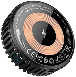 Беспроводное (индукционное) зарядное устройство Hoco CW57 15w wireless fast charger black - фото Беспроводное (индукционное) зарядное устройство Hoco CW57 15w wireless fast charger black