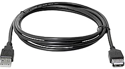 Кабель (шлейф) Defender USB 2.0 AM/AF 3м чёрный (87453) - фото Кабель (шлейф) Defender USB 2.0 AM/AF 3м чёрный (87453)