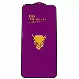 Защитное стекло OG для Apple iPhone 14 Pro Black (тех. упаковка) - фото Защитное стекло OG для Apple iPhone 14 Pro Black (тех. упаковка)