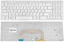 Клавіатура для ноутбуку Asus X705 series без рамки Original White