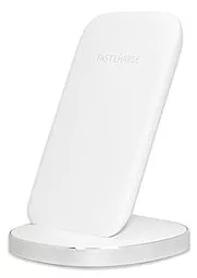 Бездротовий (індукційний) зарядний пристрій швидкої QI зарядки Qitech Wireless Stand White