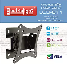 Кронштейн для телевизора Electriclight LCD-811 - миниатюра 7