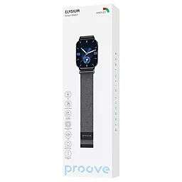 Смарт-годинник Proove Elysium Black - мініатюра 2 Смарт-годинник Proove Elysium Black - мініатюра 2
