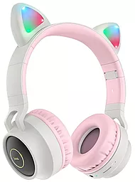 Навушники Hoco W27 Cat Ear Grey - мініатюра 3
