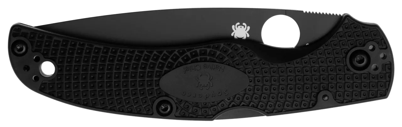 Нож Spyderco Native Chief Black (C244PBBK) - фото 4