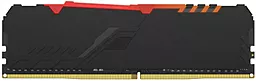 Оперативная память HyperX 8GB DDR4 3000MHz Fury RGB Black (HX430C15FB3A/8) - миниатюра 2