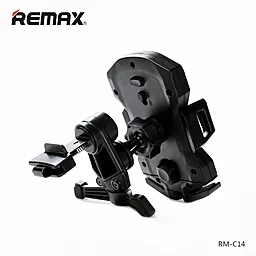 Тримач Remax RM-C14 Black/Grey - мініатюра 3 Тримач Remax RM-C14 Black/Grey - мініатюра 3