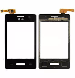 Сенсор (тачскрін) LG Optimus L3 II E425, E430 with frame Black