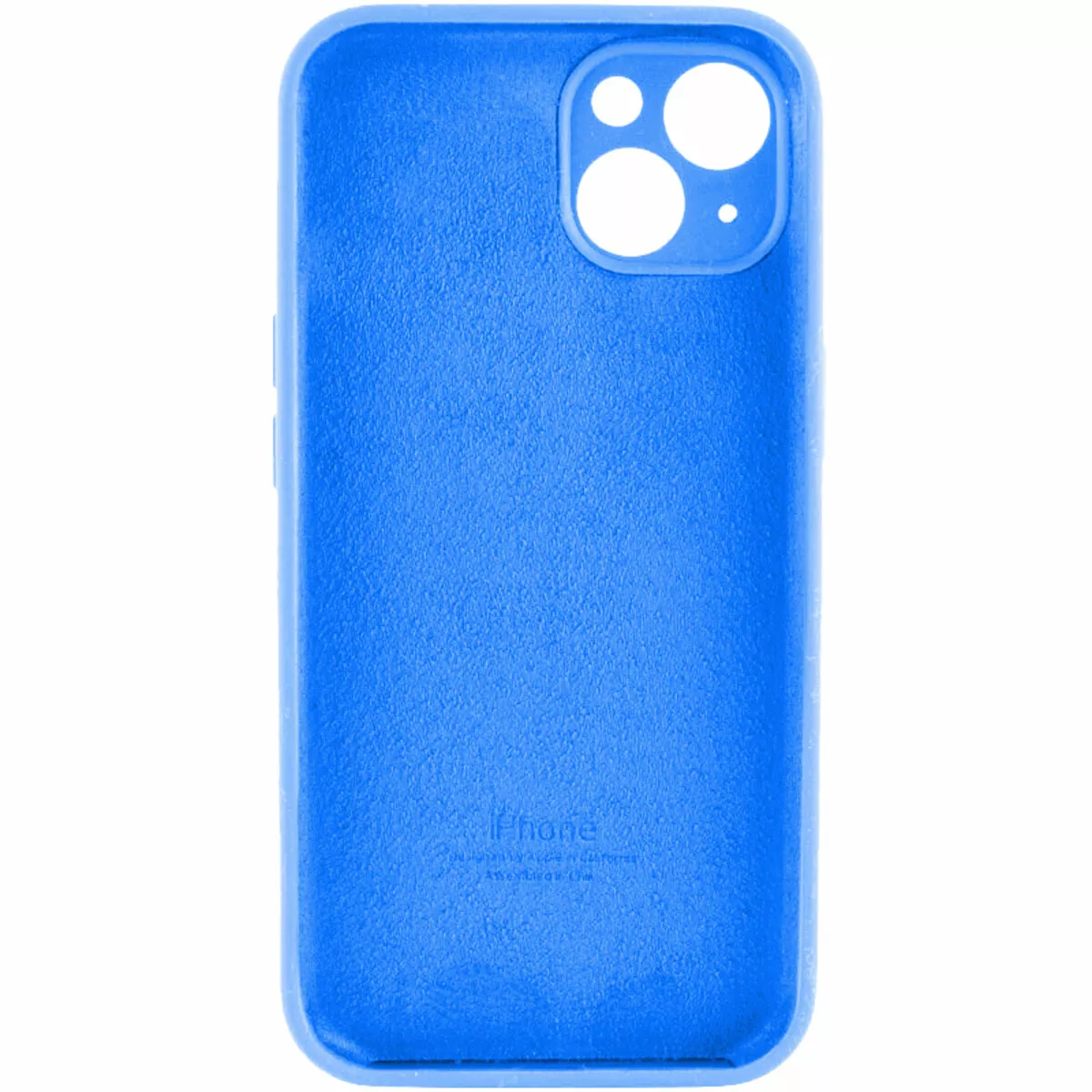 Чохол Silicone Case Full Camera для Apple iPhone 14 Surf Blue - фото 2