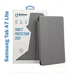 Чехол для планшета BeCover Smart Case для Samsung Galaxy Tab A7 Lite SM-T220, SM-T225 Grey (706456) - фото Чехол для планшета BeCover Smart Case для Samsung Galaxy Tab A7 Lite SM-T220, SM-T225 Grey (706456)