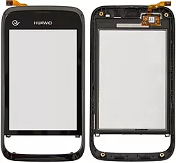 Сенсор (тачскрин) Huawei M860 with frame Black