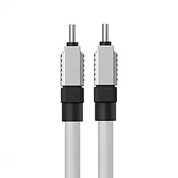 USB PD Кабель Baseus CoolPlay Series 100W 2M USB Type-C - Type-C white (CAKW000302) - миниатюра 3