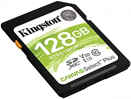 Карта памяти Kingston SDXC 128GB Canvas Select Plus Class 10 UHS-I U3 V30 (SDS2/128GB) - миниатюра 2