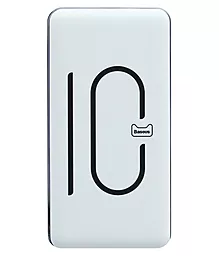 Повербанк Baseus Simbo Smart 10000 mAh White (PPALL-BQB02) - фото Повербанк Baseus Simbo Smart 10000 mAh White (PPALL-BQB02)