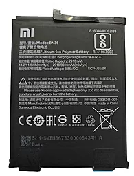 Аккумулятор Xiaomi Mi A2 / BN36 (3010 mAh)