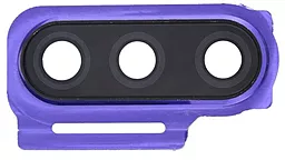 Стекло камеры Sony Xperia 1 J9110 с рамкой Purple - фото Стекло камеры Sony Xperia 1 J9110 с рамкой Purple