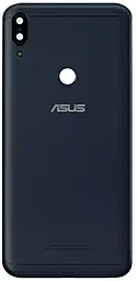 Задняя крышка корпуса Asus ZenFone Max M2 ZB633KL / ZB632KL со стеклом камеры Original Black - фото Задняя крышка корпуса Asus ZenFone Max M2 ZB633KL / ZB632KL со стеклом камеры Original Black