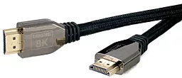 Відеокабель HDMI - HDMI 8K - 60 Гц (48Gbps/s) 3м Black ExtraDigital - фото Відеокабель HDMI - HDMI 8K - 60 Гц (48Gbps/s) 3м Black ExtraDigital
