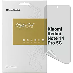 Гидрогелевая пленка ArmorStandart Anti-spy для Xiaomi Redmi Note 14 Pro 5G (ARM79670)