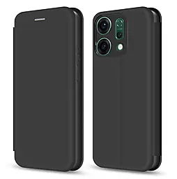 Чехол-книжка MAKE Flip для Oppo Reno14 Black (MCP-OR14BK) - фото Чехол-книжка MAKE Flip для Oppo Reno14 Black (MCP-OR14BK)