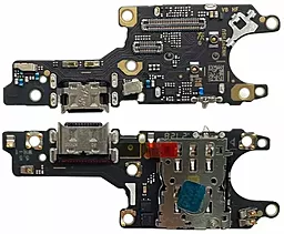 Нижня плата Huawei Honor 50 з роз'ємом зарядки, Sim-картки та мікрофоном, Original - фото Нижня плата Huawei Honor 50 з роз'ємом зарядки, Sim-картки та мікрофоном, Original