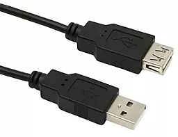 Шлейф (Кабель) Kingda USB 2.0 AM/AF 2м чорний (KDUSB2004-2M) - фото Шлейф (Кабель) Kingda USB 2.0 AM/AF 2м чорний (KDUSB2004-2M)