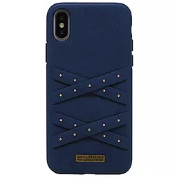 Чохол Polo Abbott For iPhone XS  Navy (SB-IP5.8SPABT-NVY)