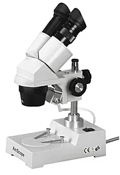 Микроскоп AmScope бинокулярный SE303 верхняя подсветка с дискретной регулировкой кратности до 30X