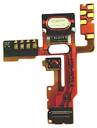 Шлейф Sony Ericsson U5i Vivaz на кнопку включення з динаміком і компонентами Original